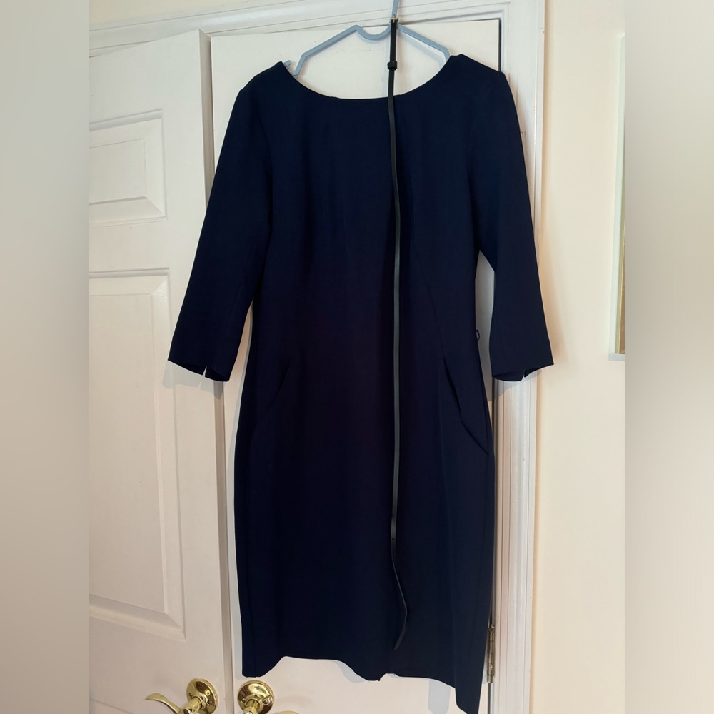 MM LaFleur Etsuko Dress, Deep Indigo, Size 10